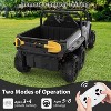 Nasitip 24V 4WD Electric Ride On Dump Truck with Remote Control | 2 Seaters Kids Ride On Car | Music Player&LED Lights | Birthday Gift for Ages 3+ - 4 of 4