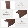Farmhouse Dining Table - 71" Rustic Brown Wooden Kitchen Table with Sturdy Frame, Seats 6-8 People for Dining Room & Kitchen - 4 of 4