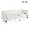 Accent Sofa Couch Contemporary Style with USB Ports and Deep Seat for Living Room 80 Inch Wide Beige-3irtyhousy - 4 of 4