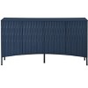 NicBex Elegant Buffet Cabinet with Arched Groove Design in a Stylish Four-Door Layout Kitchen Sideboard with Curved Bottom Doors - 3 of 4