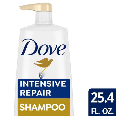 Dove Beauty Nutritive Solutions Strengthening Shampoo with Pump for Damaged Hair Intensive Repair - 25.4 fl oz - image 1 of 4