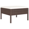 vidaXL Patio Furniture Set Brown PE rattan Large Modular - 4 of 4