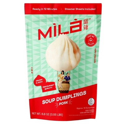 MiLa Frozen Soup Dumplings - Pork - 8.8oz/10ct