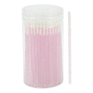 Unique Bargains Disposable Barreled Lip Brush 100 Pcs - 1 of 4
