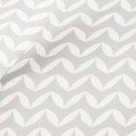 puffed chevron / light gray