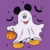 Girls Mickey & Friends Ghost Costume Trick or Treating Basket T Shirt - 2 of 4