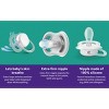 Avent Philips Ultra Air Pacifier 18 Months+ - Steel Blue Elephant/Pink Hello - 4pk - 4 of 4