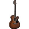 Mitchell T333CE-BST Mahogany Auditorium Acoustic-Electric Guitar Edge Burst - 3 of 4