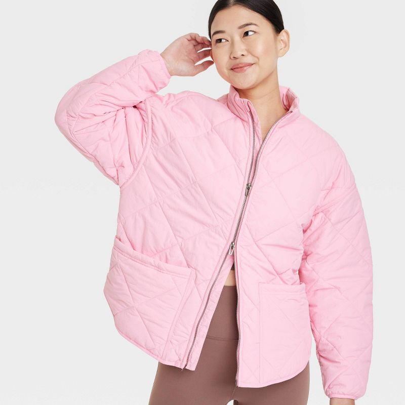 Women's Quilted Puffer Jacket - All In Motion™, 6 of 13