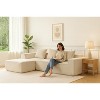 PINMOCO 111.4 inch Modular L-Shaped Sectional Sofa with Oversized Sofa and Soft Foam Cushions for Living Room - 2 of 4