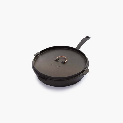 Barebones Blue Carbon Steel Skillet, 12 Inch, 651 Ounces : Target