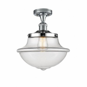 Oxford - 1 Light Semi-Flush Mount In Traditional Style-13.5 Inches Tall and 11.75 Inches Wide - 1 of 1