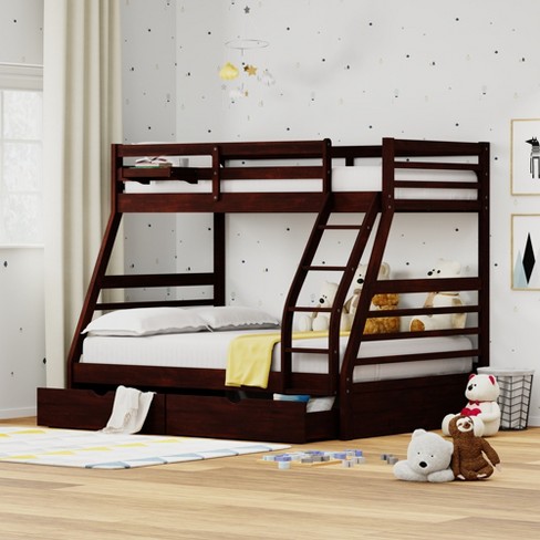 Target bunk cheap beds with trundle