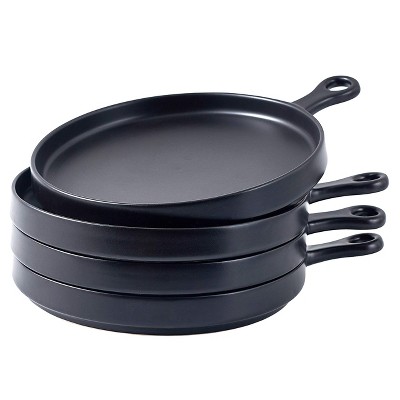 60 Oz Geometric Ceramic Soup Bowl Set Of 2, 60 Ounce Large Black Ceramic French