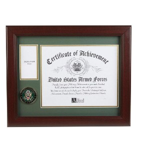 Allied Frame US Armed Forces Medal and Award Certificate Frame - 8 x 10 Opening - 1 of 3