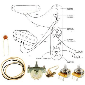 Allparts EP-4130-000 Wiring Kit for Telecaster - 1 of 1