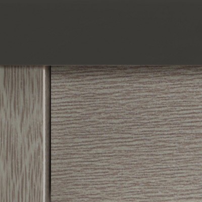 Light Gray and Dark Gray Woodgrain Toy Storage Bench
