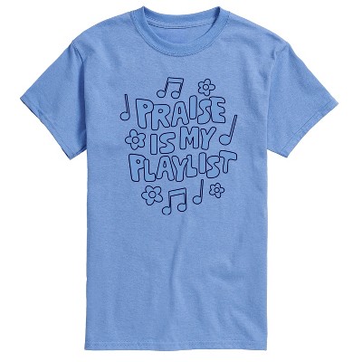 Men's - Instant Message - Praise Is My Playlist Short Sleeve Graphic T-Shirt