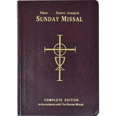 St. Joseph Sunday Missal - by  Catholic Book Publishing & Icel (Hardcover)