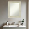 Amanti Art Oliver Non-Beveled Wood Framed Bathroom Vanity Wall Mirror - 4 of 4