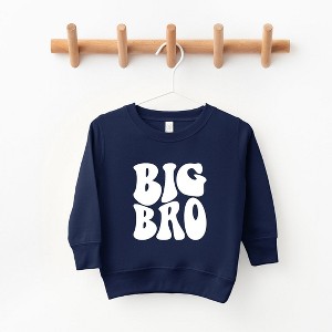 The Juniper Shop Big Bro Wavy Toddler Graphic Sweatshirt - 1 of 2