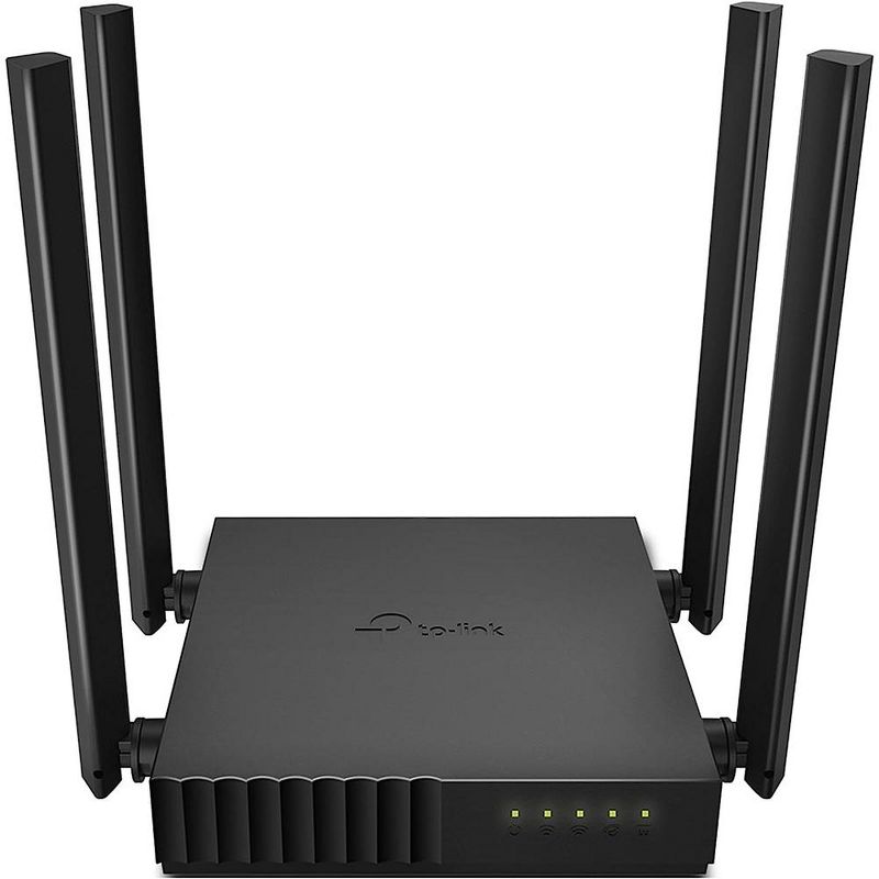 TP-Link Archer C54 AC1200 MU-MIMO Dual-Band Wi-Fi Router Works with All Home Internet Providers Black  Manufacturer Refurbished, 1 of 6