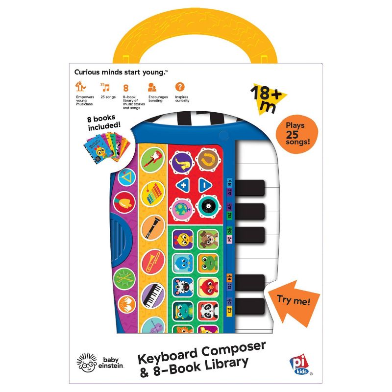 Baby Einstein My First Music Fun Keyboard Composer &#38; 8-Book Library Boxed Set, 1 of 14