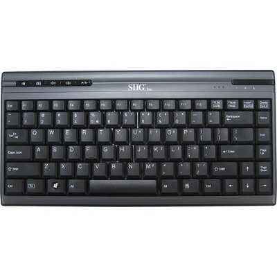 SIIG USB Mini Multimedia Keyboard - USB