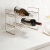 6 Bottles Metal Wire Wine Rack Brushed Nickel - Threshold™ - 2 of 3