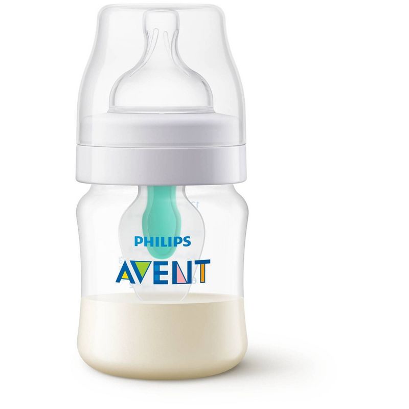 Philips Avent Anti-Colic Baby Bottle with AirFree Vent - Clear - 4oz, 6 of 17