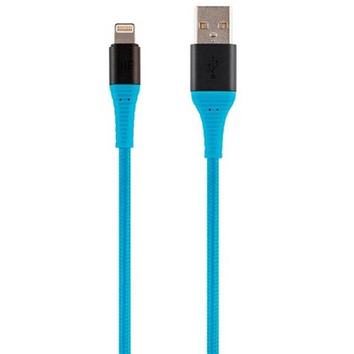 Monoprice AtlasFlex Series Durable MFi Certified Lightning to USB Type-A Charge & Sync Nylon-Braid