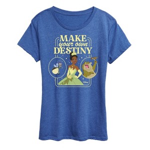 Women's - Disney Princess - Tiana Make Your Own Destiny Short Sleeve Graphic T-Shirt - 1 of 4