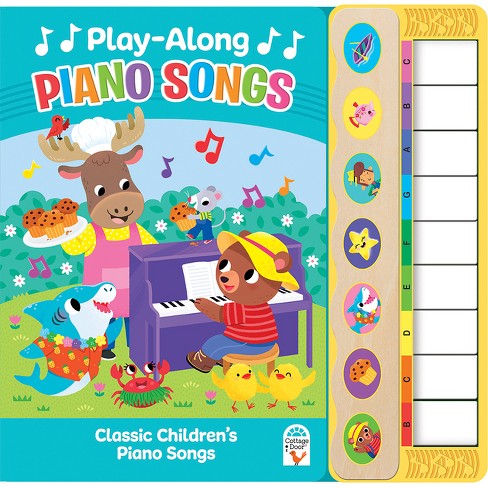 Play-along Piano Songs - By Cottage Door Press (board Book) : Target