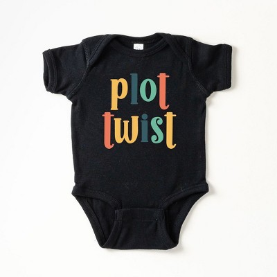 The Juniper Shop Plot Twist Colorful Baby Bodysuit