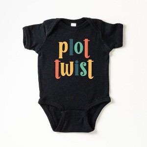 The Juniper Shop Plot Twist Colorful Baby Bodysuit - 1 of 2