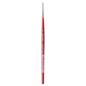 da Vinci COSMOTOP-SPIN Silkpainting Brush, Synthetic, Watercolor, Round, Size 0 - 1 of 3