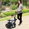 Infans 3 in 1 Ride on Push Car Toddler Stroller Sliding Car w/Music - 2 of 4