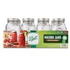 Ball Glass Mason Jars with Lids and Bands, Quart Size 32 Ounce 12 Wide Mouth + 12 Regular Mouth Jars (Total 24 Jars) Variety Pack - 3 of 4