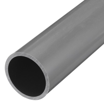 Unique Bargains High Impact Water Plumb Cable Sleeve PVC Rigid Round Pipes 20" Length