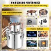 VEVOR Alcohol Still 13.2Gal/50L, Alcohol Distiller with Circulating Pump, Alcohol Still Copper Tube, Whiskey Distilling Kit, Silver - 4 of 4