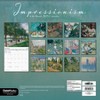 Trends International 2025 Impressionism Wall Calendar: Daily Art Planner, 12x12 Inches, Multicolored, All Ages - 4 of 4