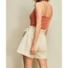 Women's Embroidered Wrap Skort - entro M - 3 of 4