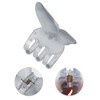 Unique Bargains Women's Fashion Frosted Butterfly Half-Tied Hair Clips 3.35"x1.77"x2.17" 1 Pc - 3 of 3