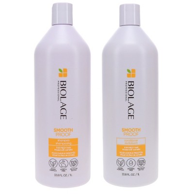 Matrix Biolage Smooth Proof Shampoo 33.8 oz & Biolage Smoothproof Conditioner 33.8 oz Combo Pack