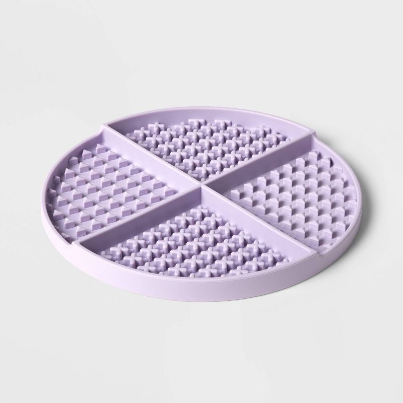 Slow Lick Feed Soother Dog Feeding Mat - Purple - Boots &#38; Barkley&#8482;, 1 of 5