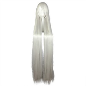 Unique Bargains Women's Human Hair Wigs 53" with Wig Cap - 1 of 4