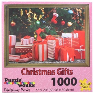 Puzzleworks Christmas Gifts 1000 Piece Jigsaw Puzzle - 1 of 4