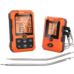 ThermoPro TP810W Wireless Meat Thermometer of 500FT Dual Probe Meat Thermometer for Smoker Oven, Grill Thermometer with Dual Probes - 1 of 4
