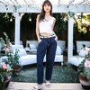 Anna-Kaci Women's Loose High Waist Denim Trousers - 4 of 4