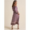 VENUS Womens Paisley Printed Maxi Dress - 2 of 4